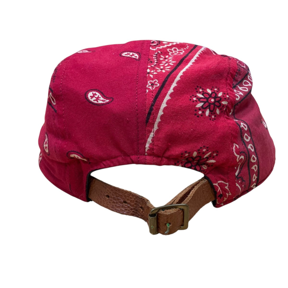 VISVIM(ビズビム) バンダナキャップ レッド サイズ -｜【公式