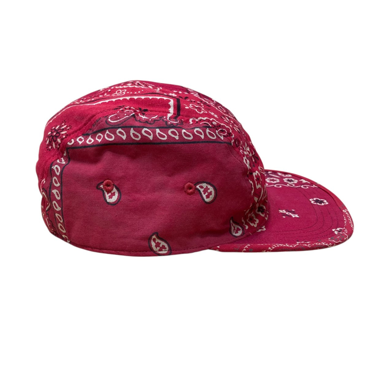 VISVIM(ビズビム) バンダナキャップ レッド サイズ -｜【公式