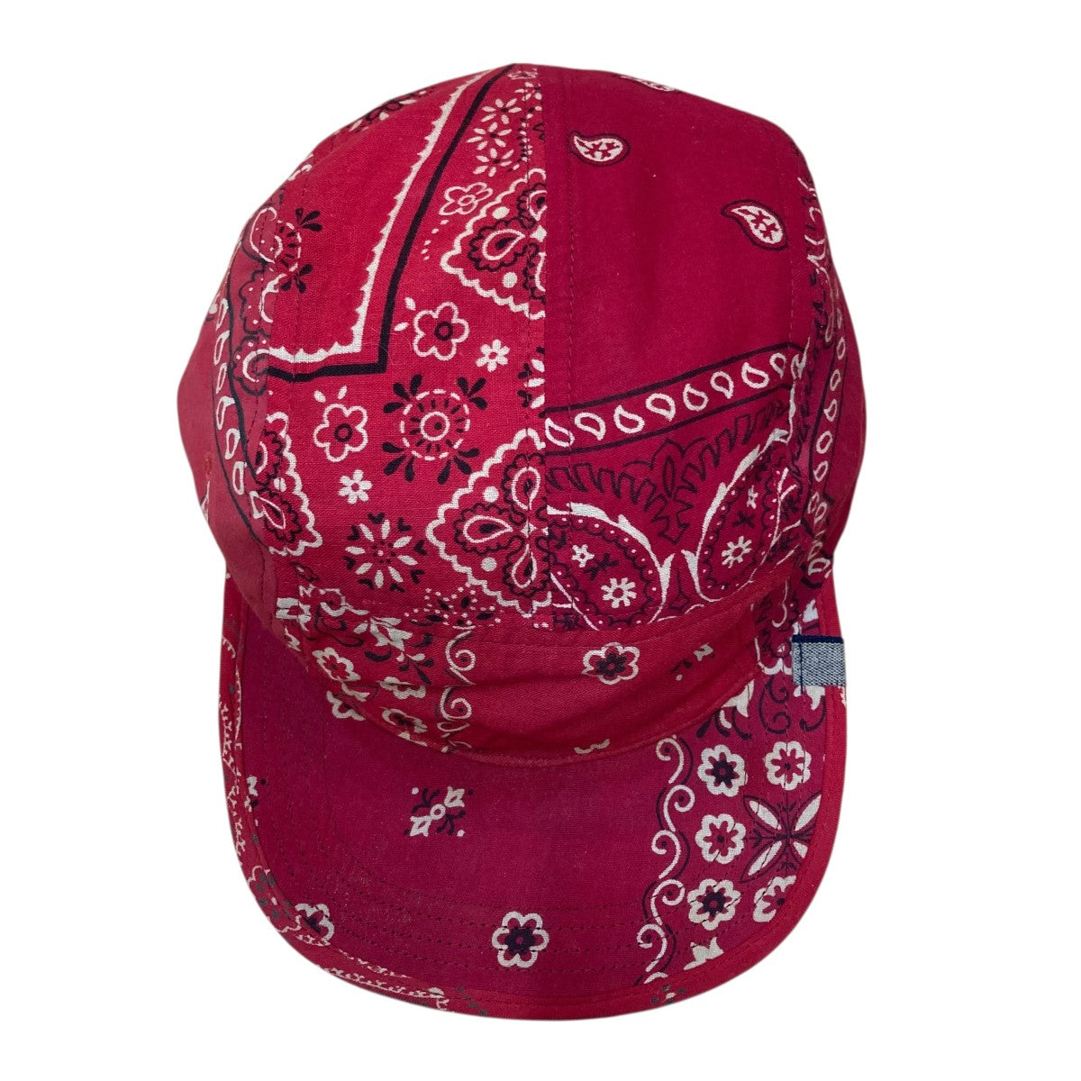 VISVIM(ビズビム) バンダナキャップ レッド サイズ -｜【公式