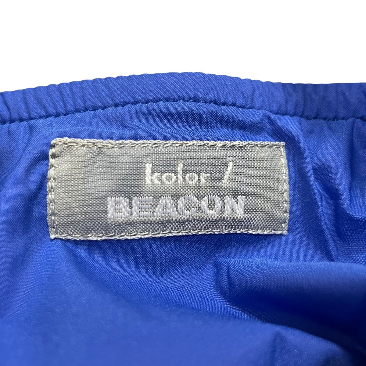 kolor／BEACON(カラー／ビーコン) 襟切替半袖シャツ 23SBM-B02134