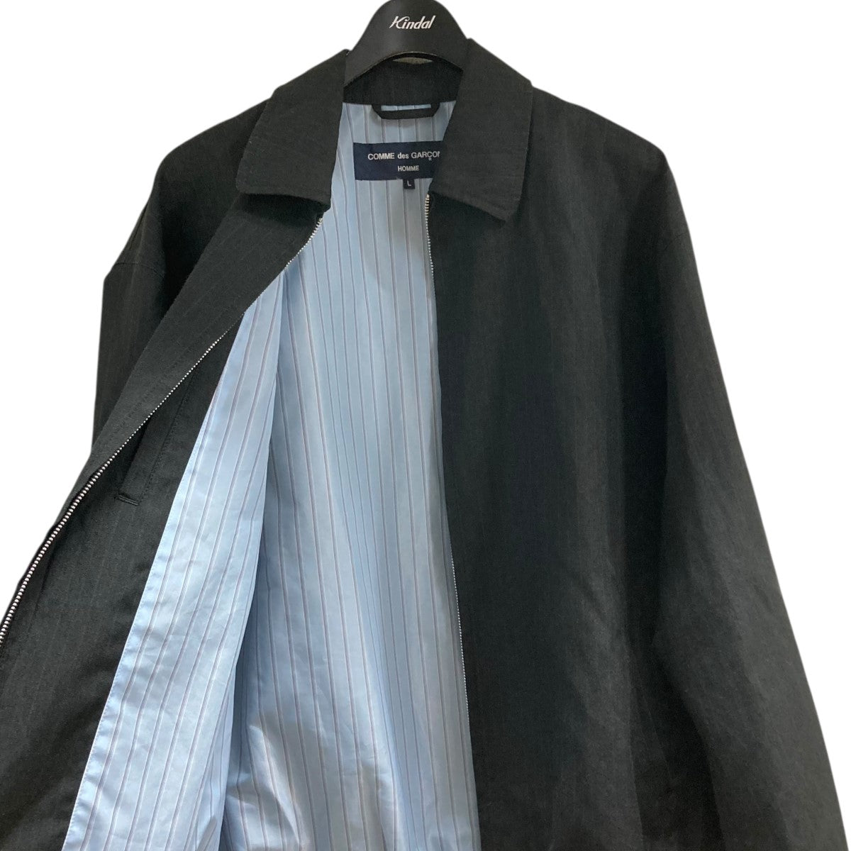 COMME des GARCONS HOMME ジップアップジャケット 古着・中古-5枚目のアイテム画像