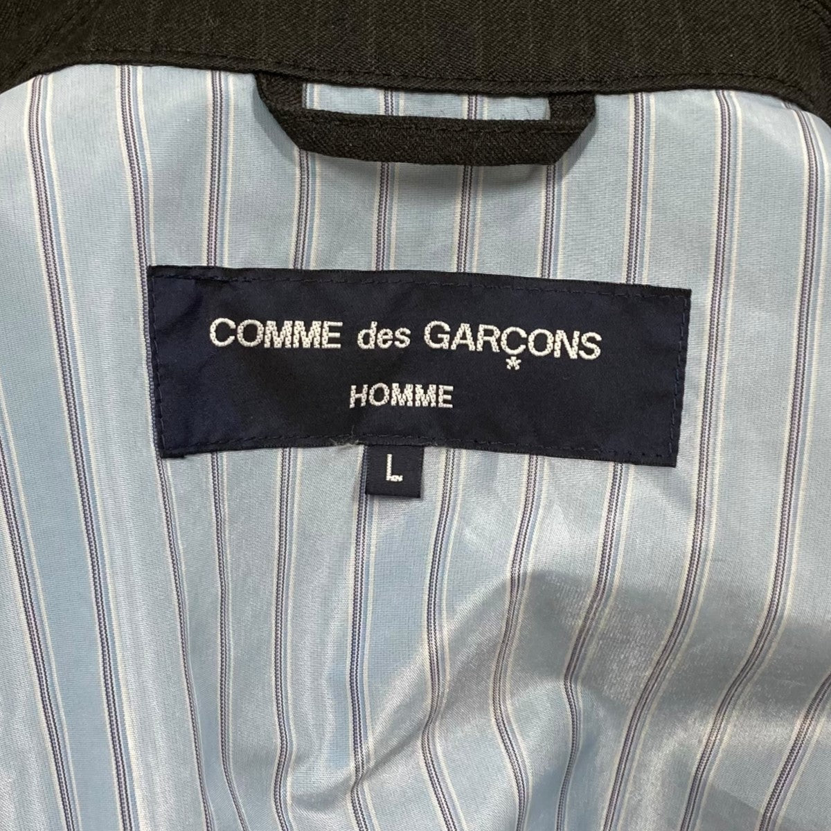COMME des GARCONS HOMME ジップアップジャケット 古着・中古-6枚目のアイテム画像
