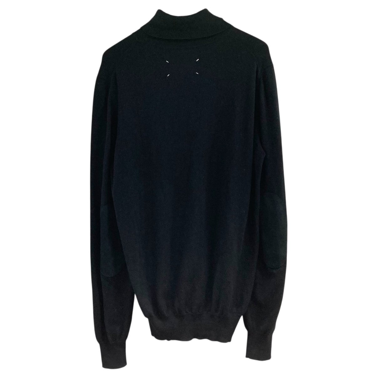 Maison Margiela エルボーパッチタートルネックニット 古着・中古-3枚目のアイテム画像