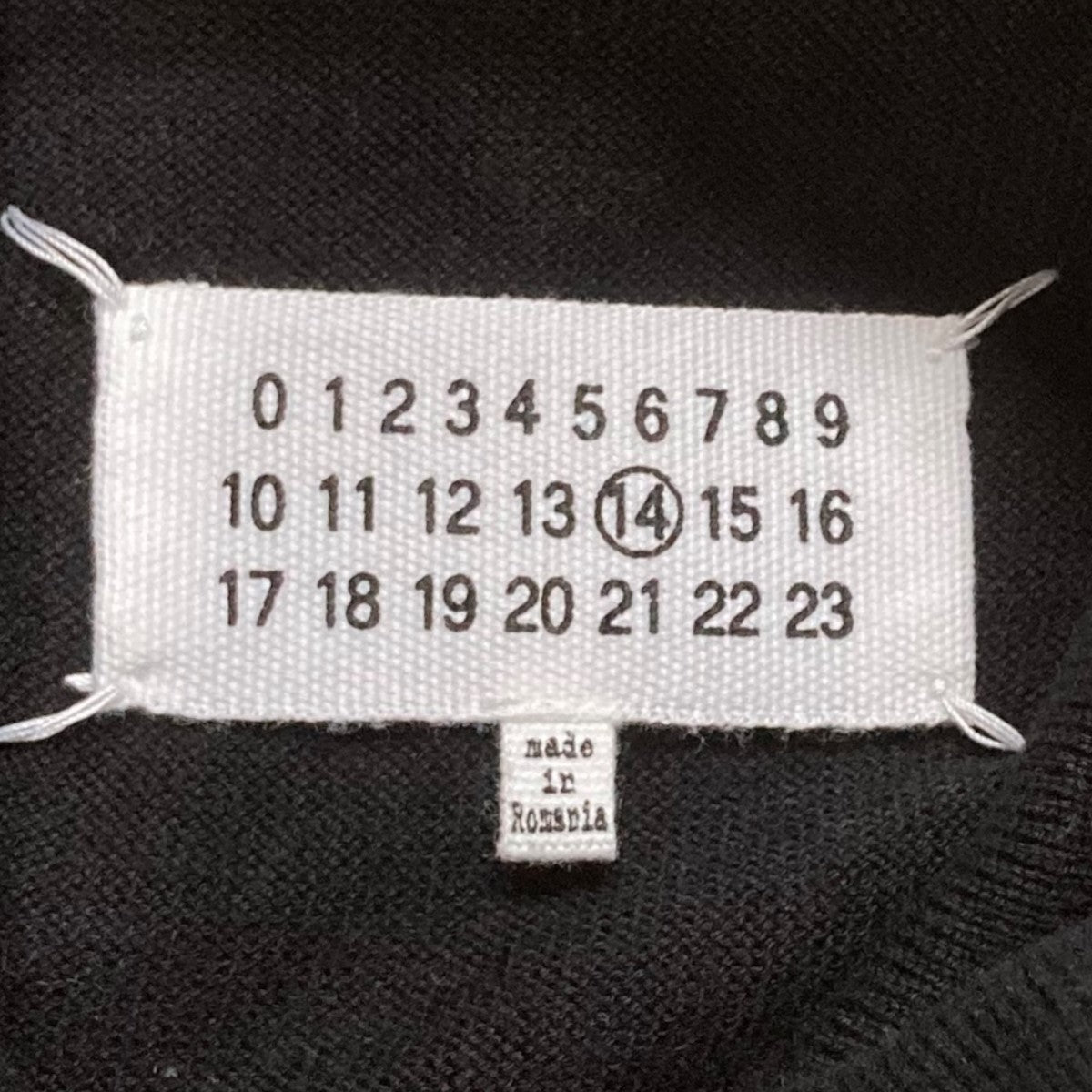 Maison Margiela エルボーパッチタートルネックニット 古着・中古-7枚目のアイテム画像