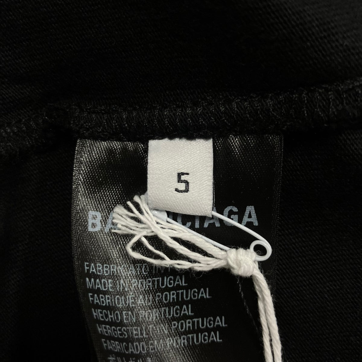 BALENCIAGA サイドラインTシャツ 古着・中古-6枚目のアイテム画像