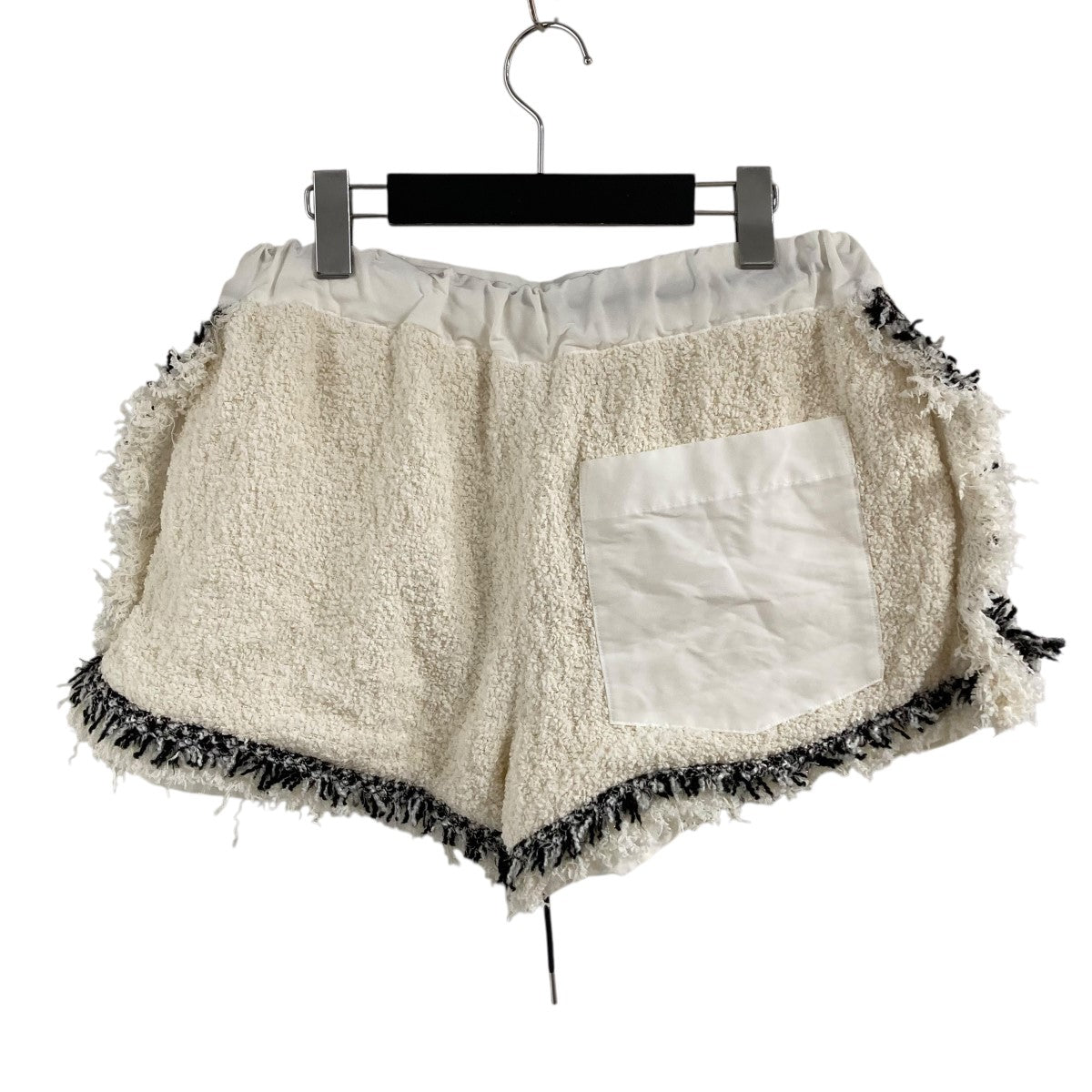 sacai(サカイ) ツイードショートパンツ 23-06470 ホワイト