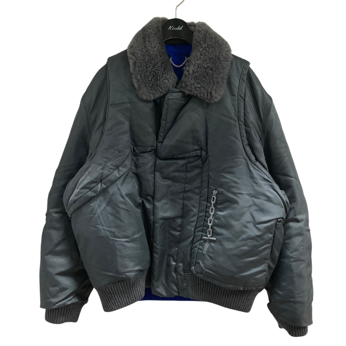 LOUIS VUITTON(ルイヴィトン) ムートンカラー フライトジャケット