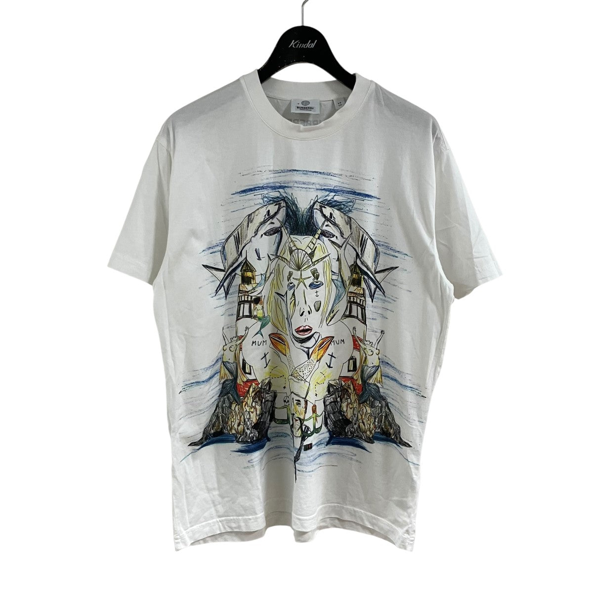 BURBERRY グラフィックプリントTシャツ 古着・中古-1枚目のアイテム画像
