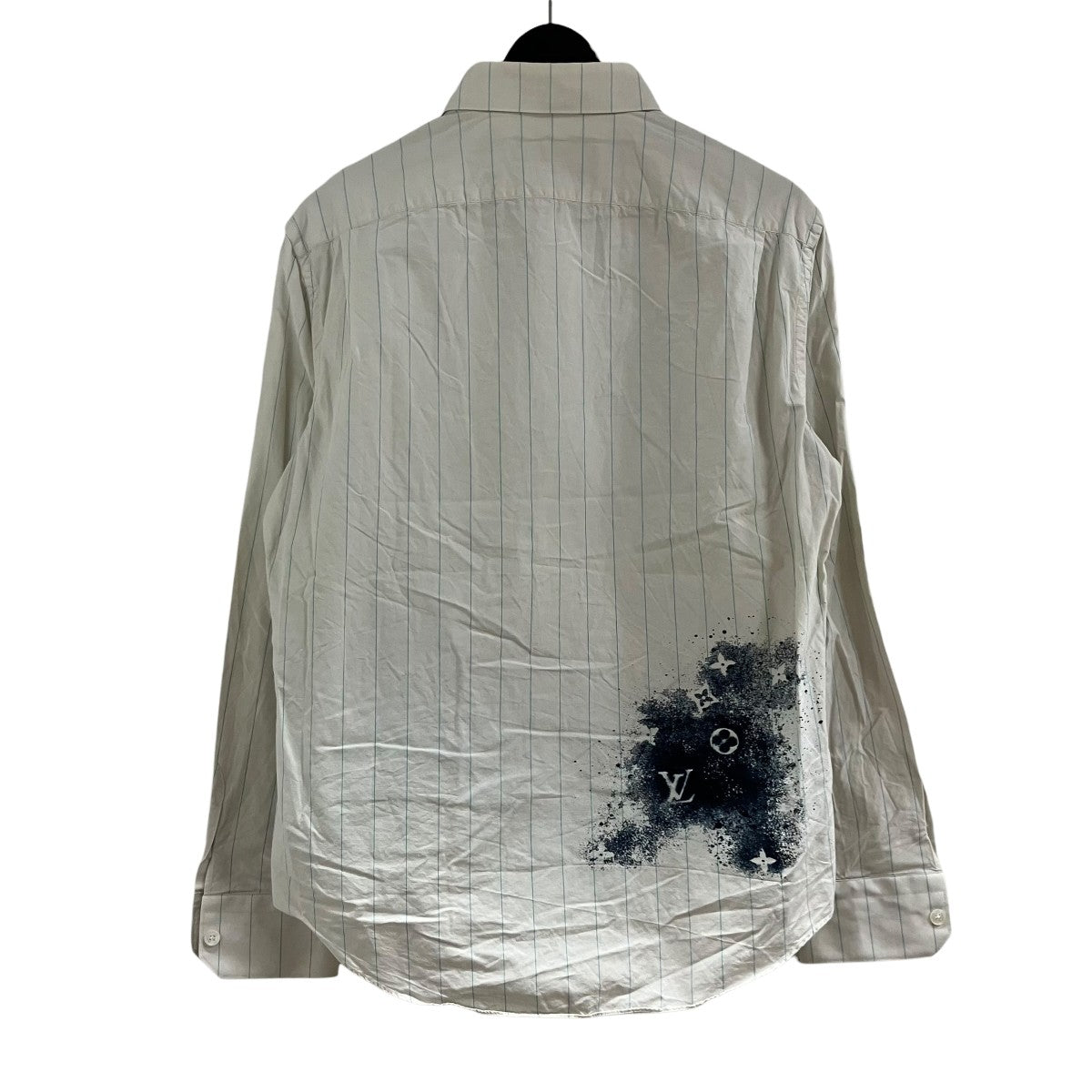 LOUIS VUITTON ストライプシャツ 古着・中古-3枚目のアイテム画像