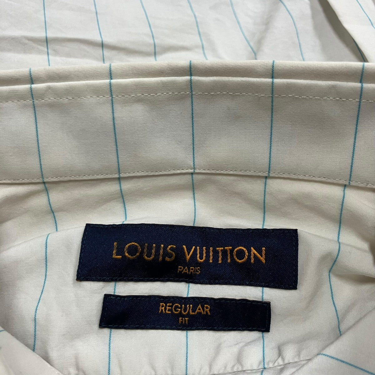LOUIS VUITTON ストライプシャツ 古着・中古-5枚目のアイテム画像