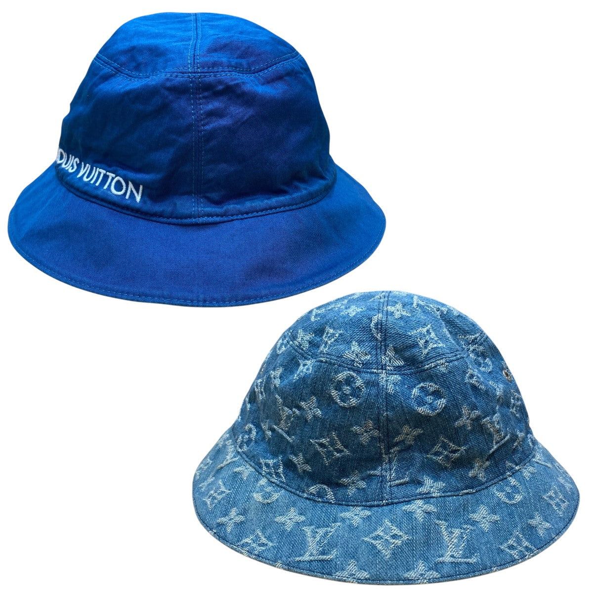 LOUIS VUITTON(ルイヴィトン) リバーシブルデニムバケットハット
