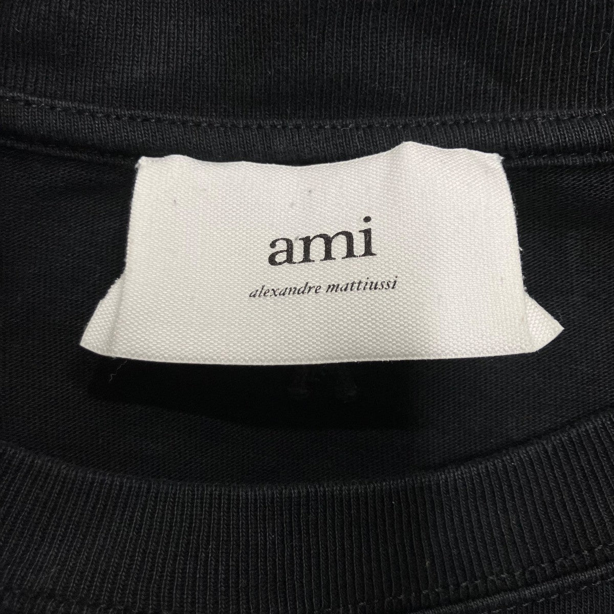 AMI Alexandre Mattiussi クルーネック半袖Tシャツ 古着・中古-6枚目のアイテム画像
