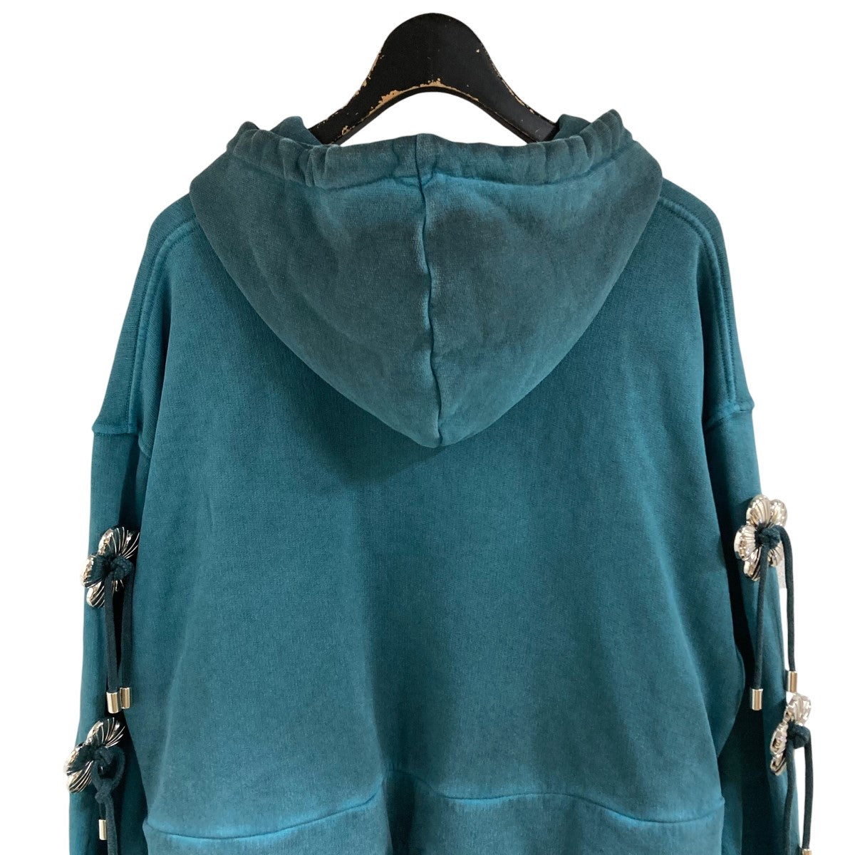 CHOPOVA LOWENA(チョポヴァロウェナ) ビジューフーディ ブルー サイズ