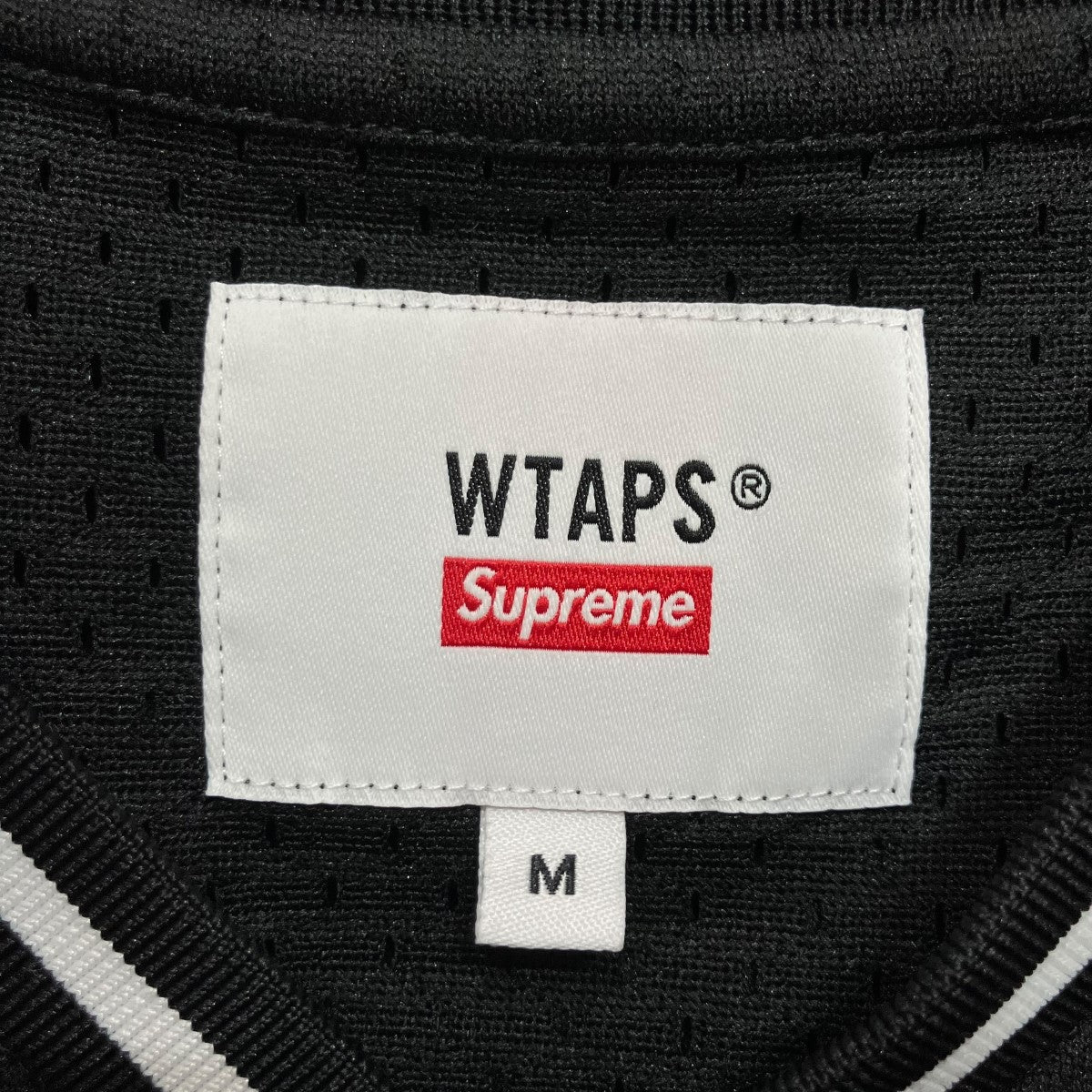 Supreme×WTAPS ホッケージャージ ブラック×ホワイト サイズ M｜【公式