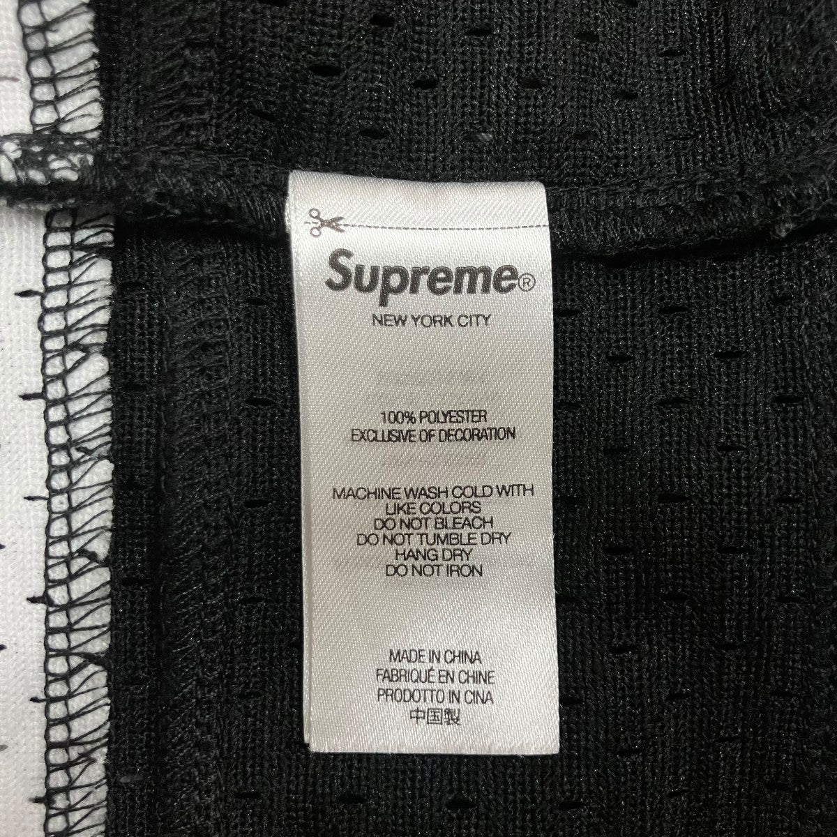 Supreme×WTAPS ホッケージャージ ブラック×ホワイト サイズ M｜【公式