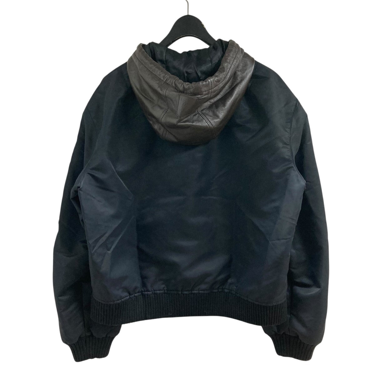 LOEWE(ロエベ) レザーフード フーデッドボンバージャケット H526Y02W89