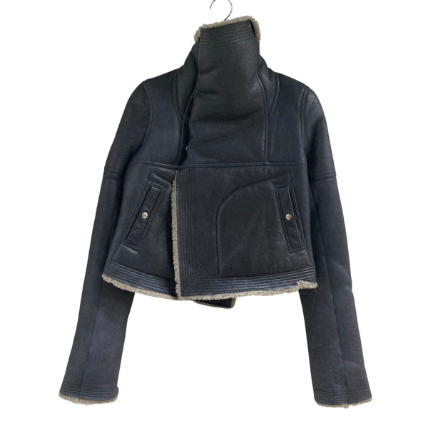 RICK OWENS(リックオウエンス) ムートンジャケット RP20F2753 ブラック