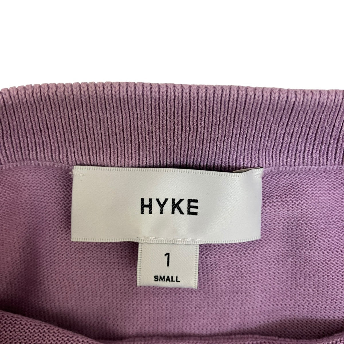 HYKE クルーネックニット 古着・中古-8枚目のアイテム画像