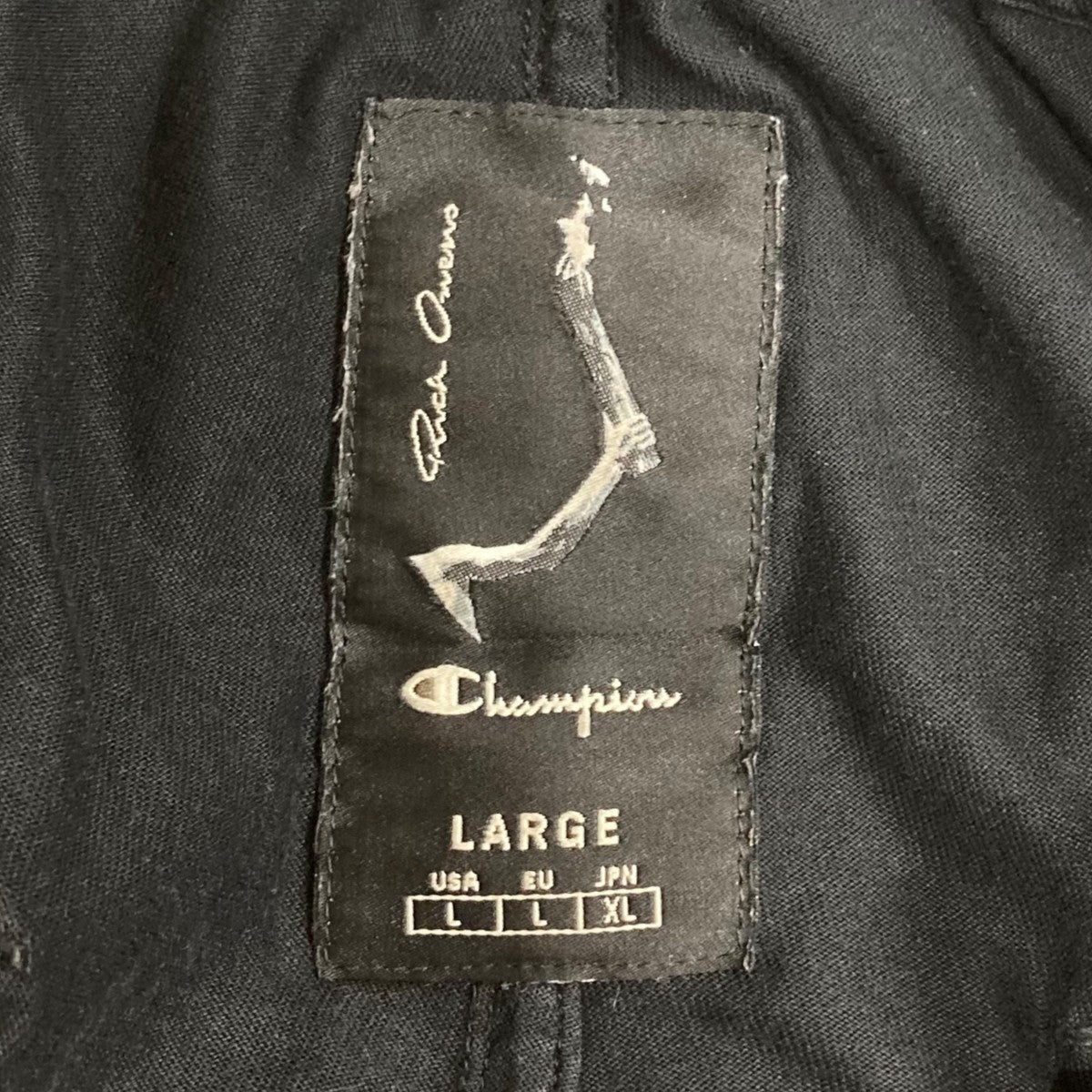 RICK OWENS×Champion ハーフボクサーパンツCM02C9239-CHJEG 古着・中古-6枚目のアイテム画像