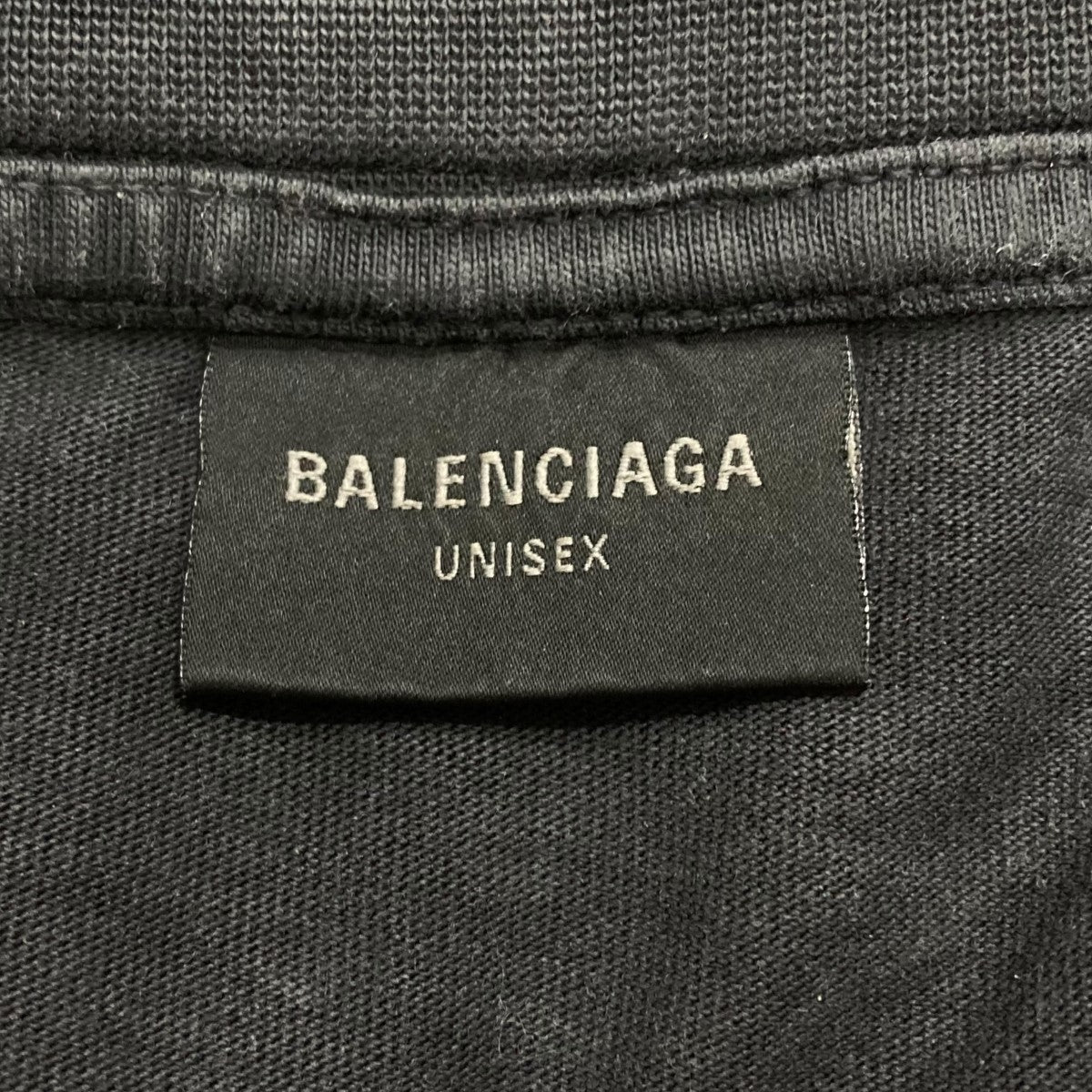 ダメージ加工Tシャツドッキングシャツ