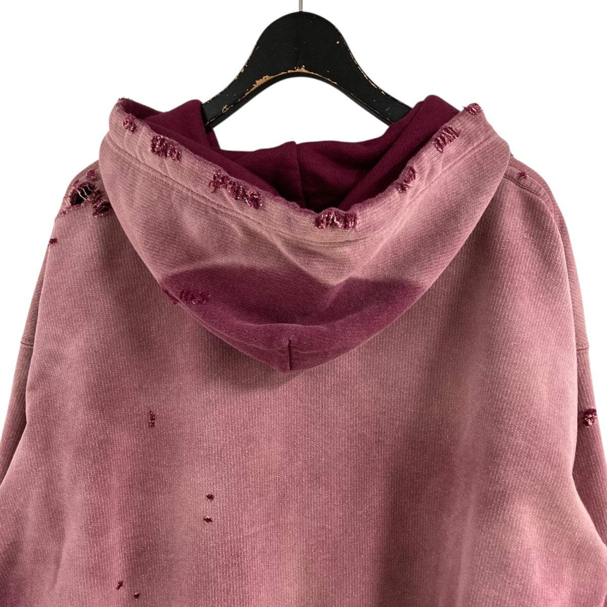 Maison MIHARA YASUHIRO(メゾンミハラヤスヒロ) ダメージ加工ジップ