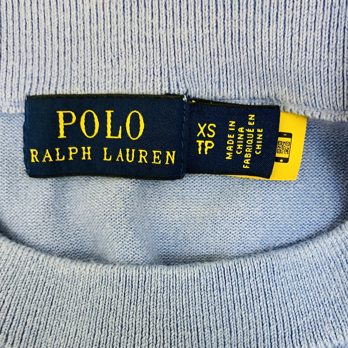 POLO RALPH LAUREN(ポロラルフローレン) ニットTシャツ スカイブルー