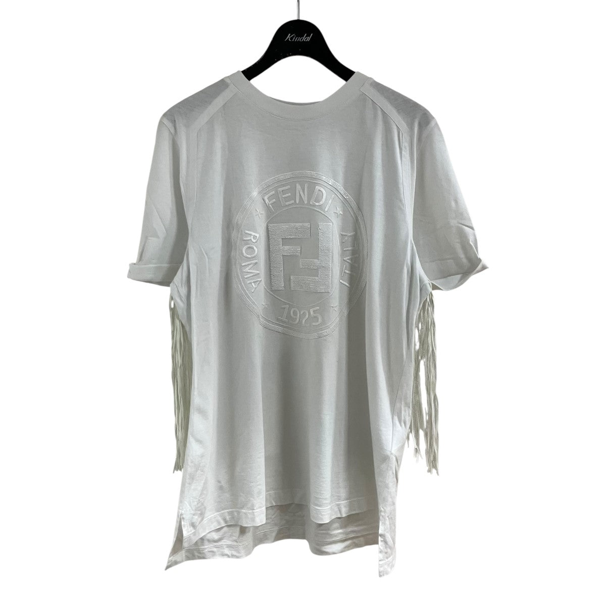 FENDI スパンコールロゴTシャツ 古着・中古-1枚目のアイテム画像