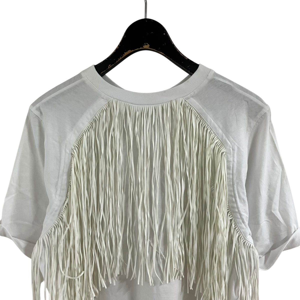 FENDI スパンコールロゴTシャツ 古着・中古-4枚目のアイテム画像