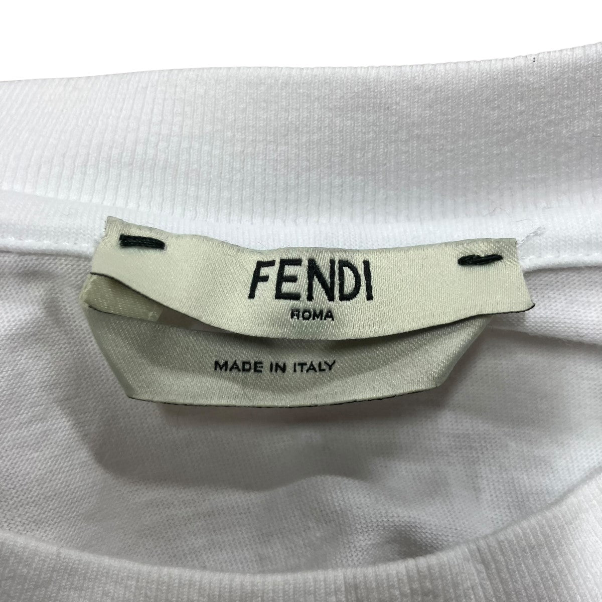 FENDI スパンコールロゴTシャツ 古着・中古-5枚目のアイテム画像