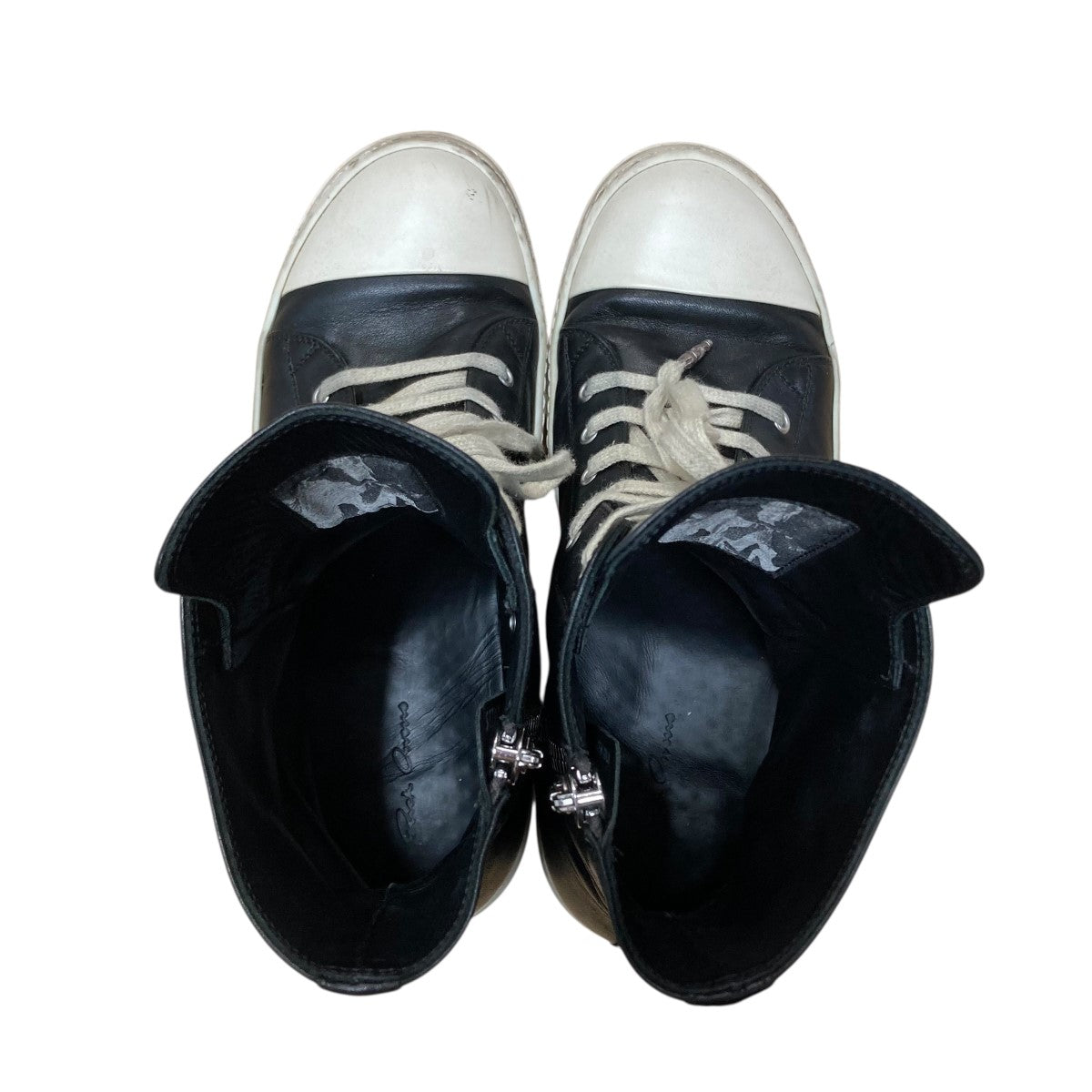 RICK OWENS(リックオウエンス) ラモーンズスニーカー ブラック