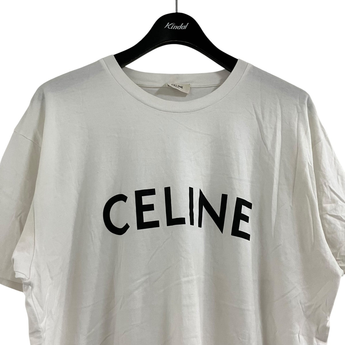 CELINE ロゴプリントTシャツ 古着・中古-2枚目のアイテム画像