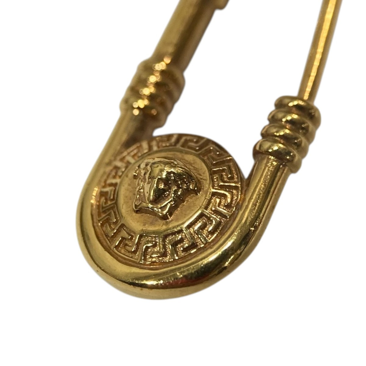 Safety Pin Earrings Gold | VERSACE US 美品 VERSACE ゴールド