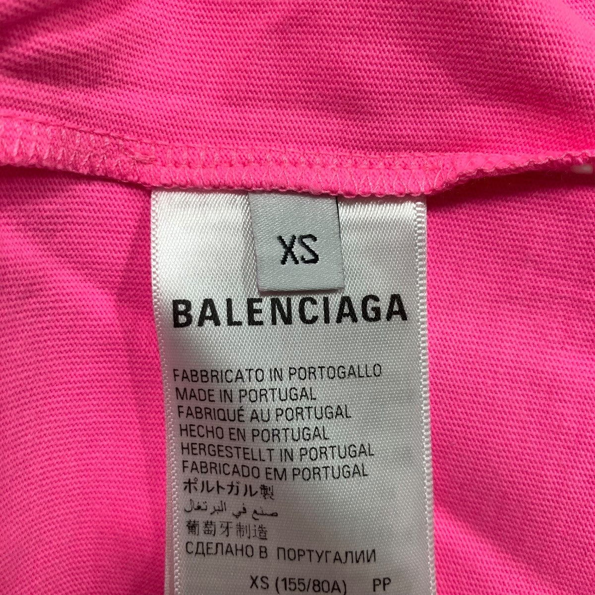 BALENCIAGA ロゴプリントTシャツ 古着・中古-6枚目のアイテム画像