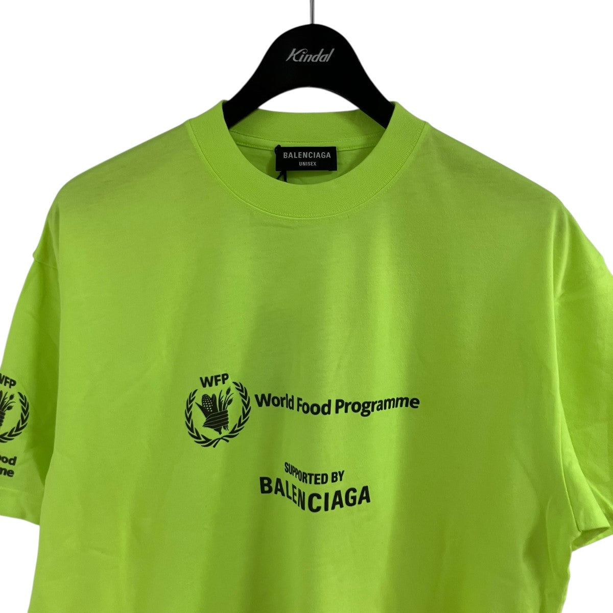 BALENCIAGA ロゴプリントTシャツ 古着・中古-2枚目のアイテム画像