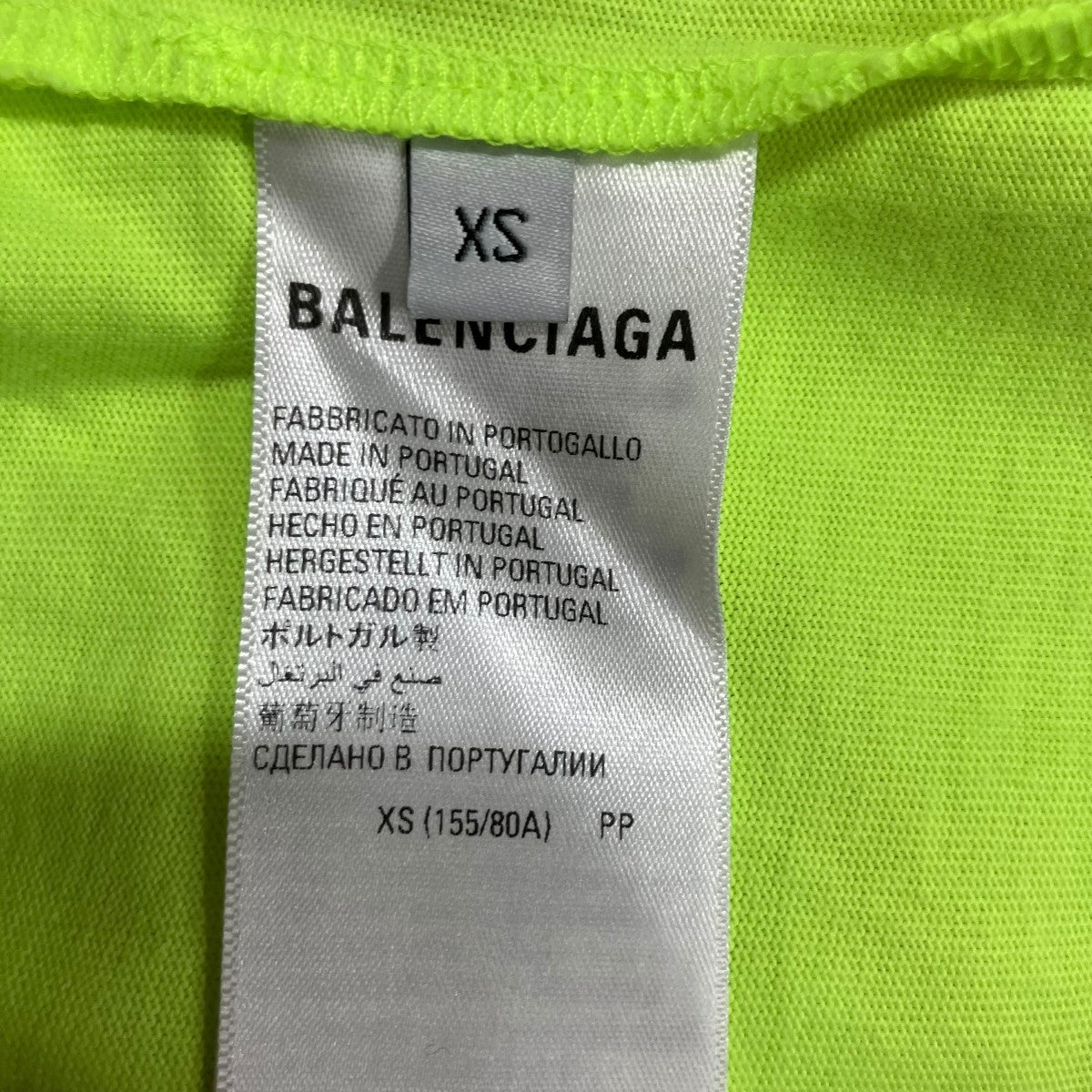 BALENCIAGA ロゴプリントTシャツ 古着・中古-6枚目のアイテム画像