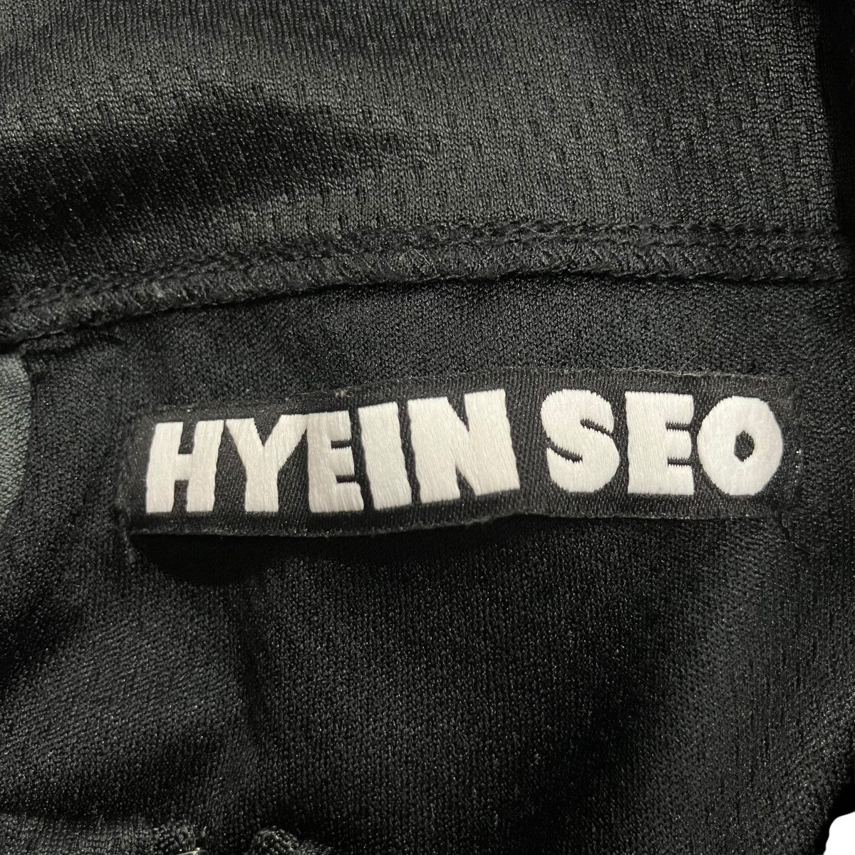 HYEIN SEO(ヘインソ) ハーフジップトップ ブラック×グレー サイズ 1