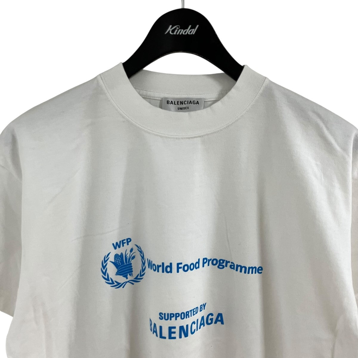 BALENCIAGA ロゴプリントTシャツ 古着・中古-2枚目のアイテム画像