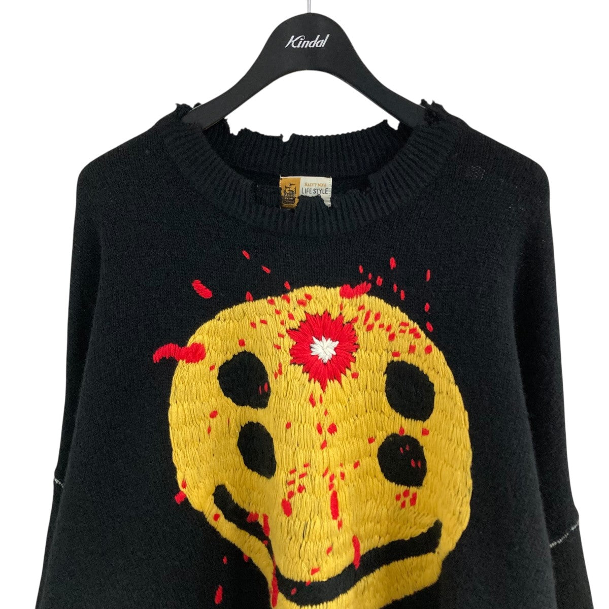 SAINT MICHAEL(セントマイケル) スマイルニットセーター SM-YS1-0000