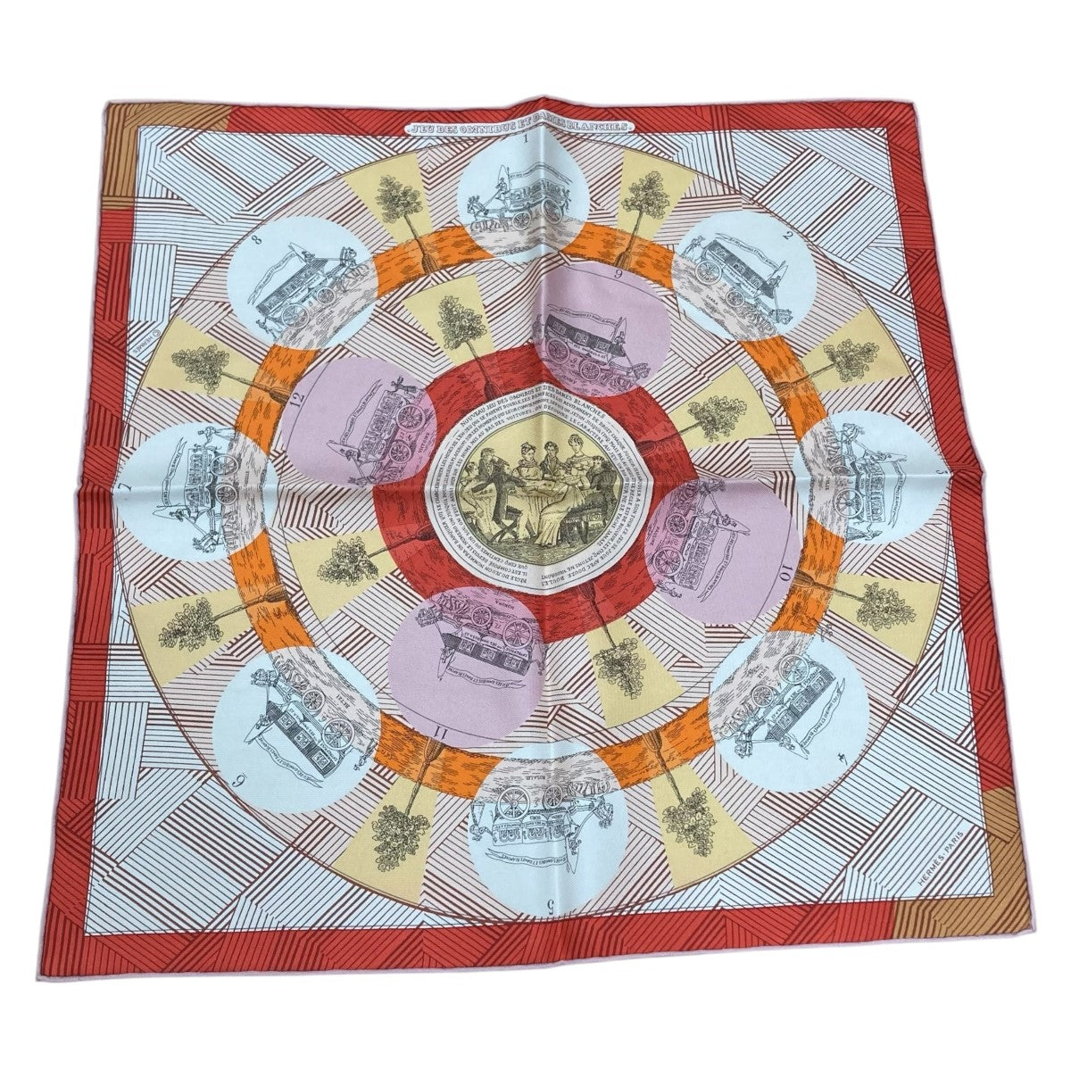 HERMES シルクスカーフ 古着・中古-2枚目のアイテム画像