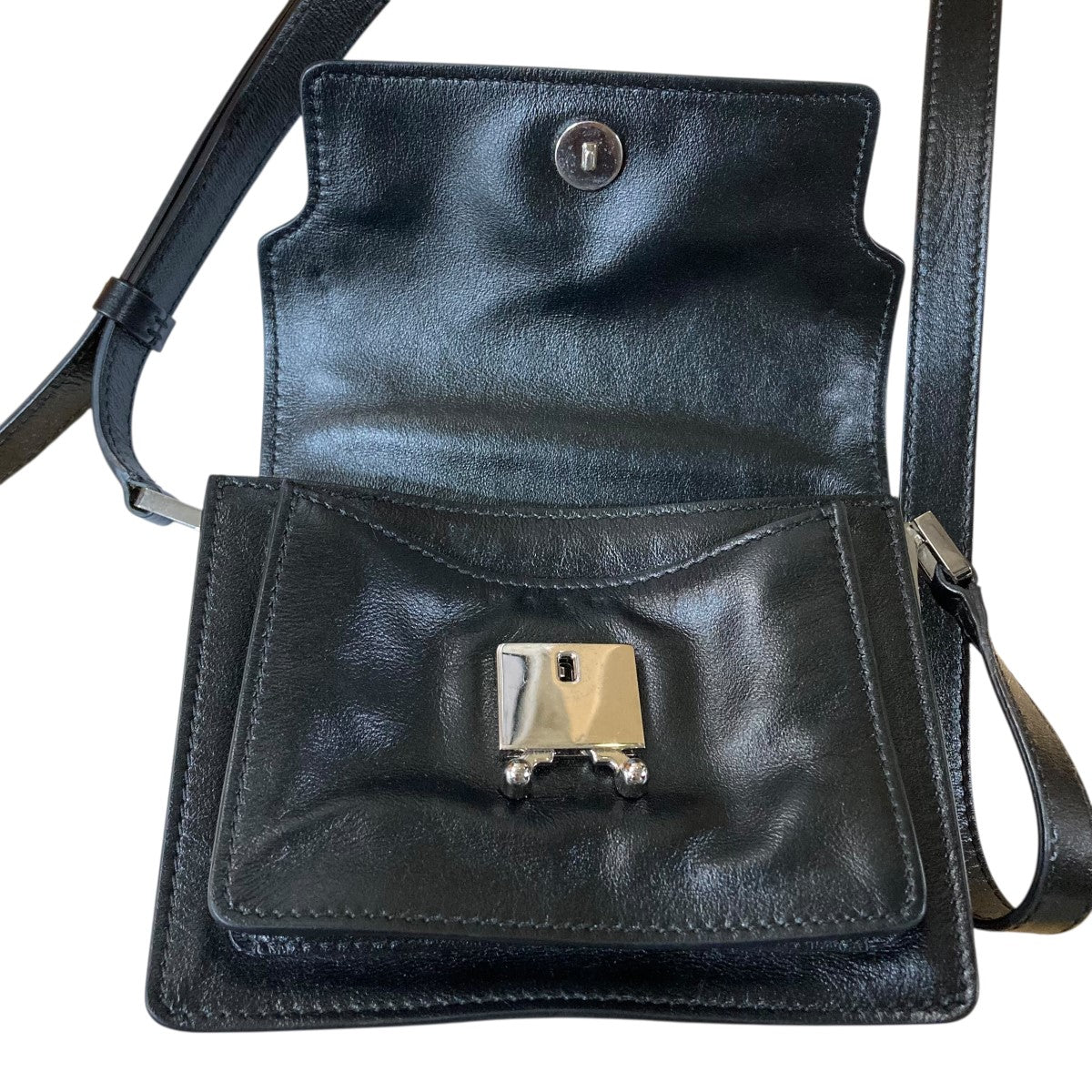 カーフスキンショルダーバッグ