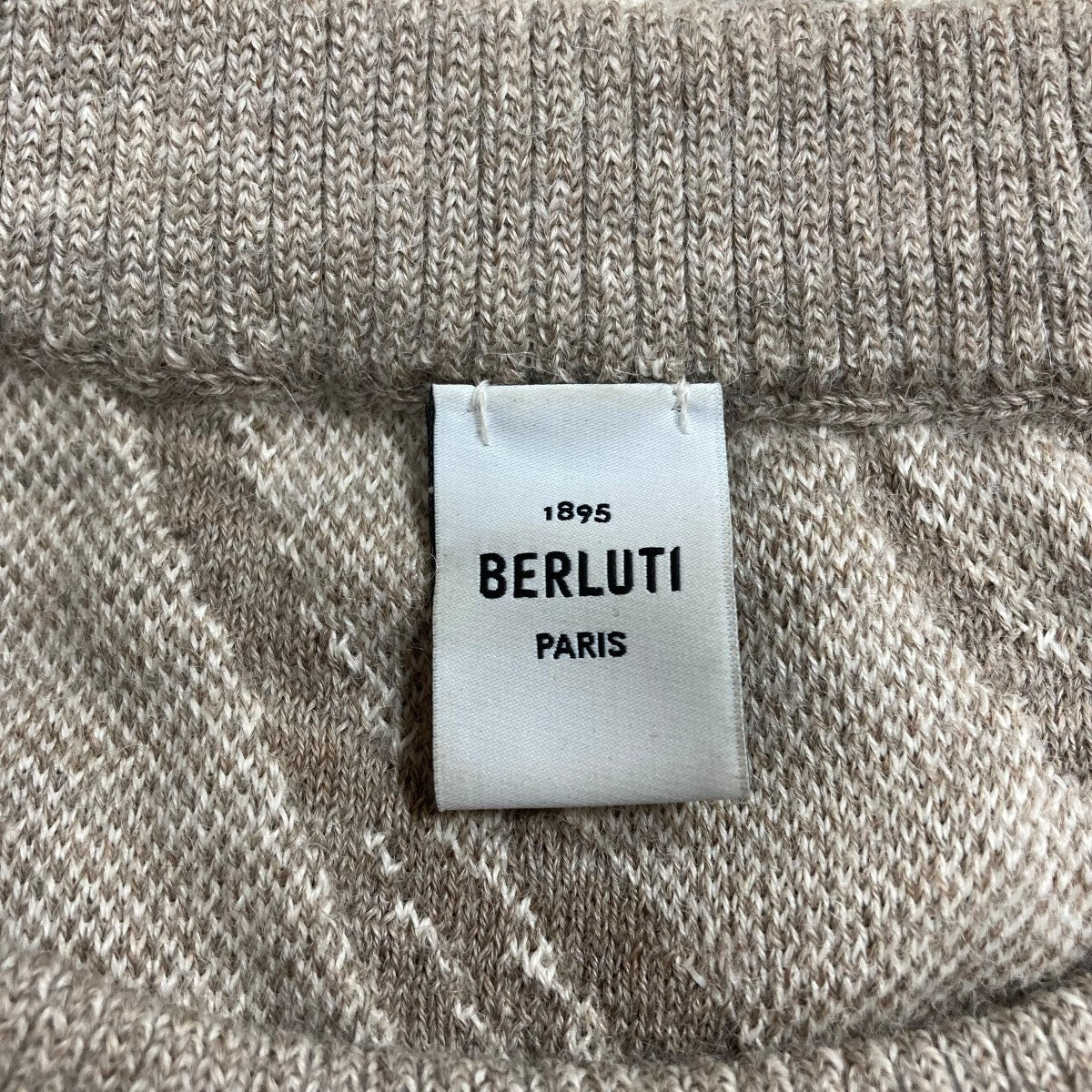 Berluti カリグラフィ ウールニット 古着・中古-5枚目のアイテム画像