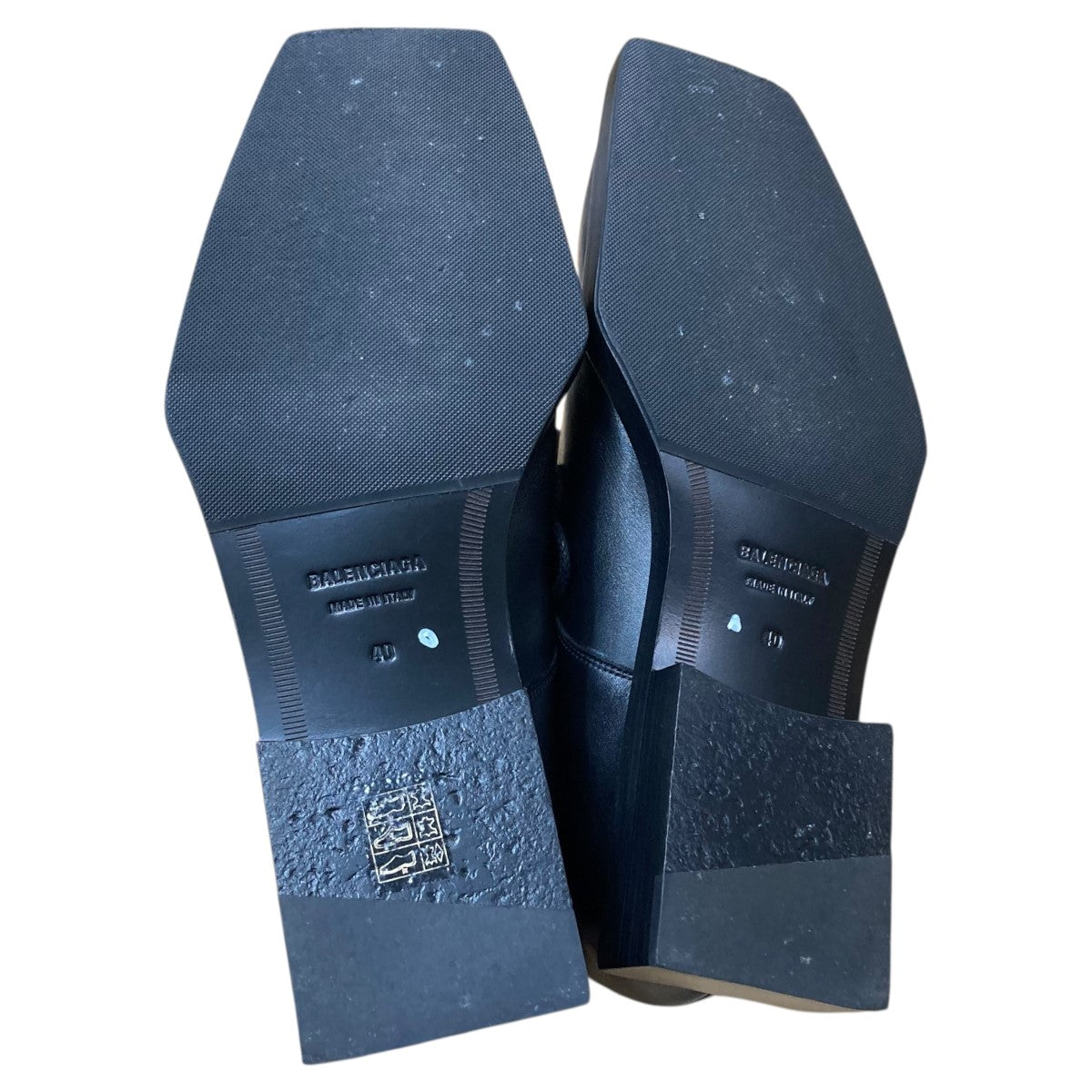 BALENCIAGA(バレンシアガ) スクエアトゥーダービーシューズ617640