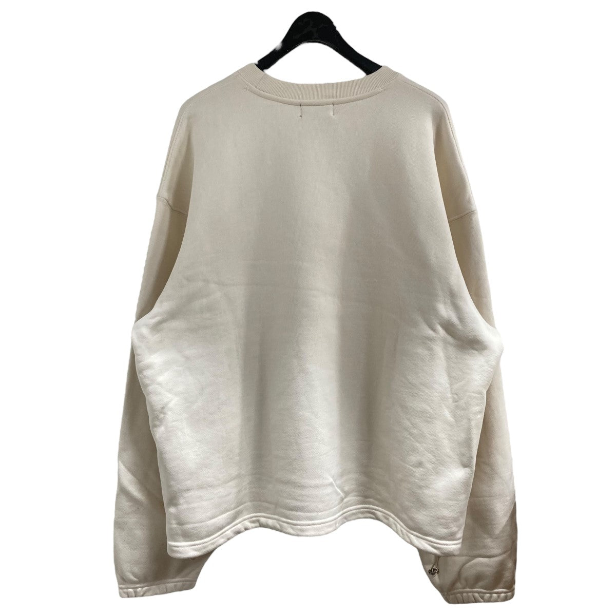 THUG CLUB(サグクラブ) クルーネックスウェット TC24SS2303 アイボリー