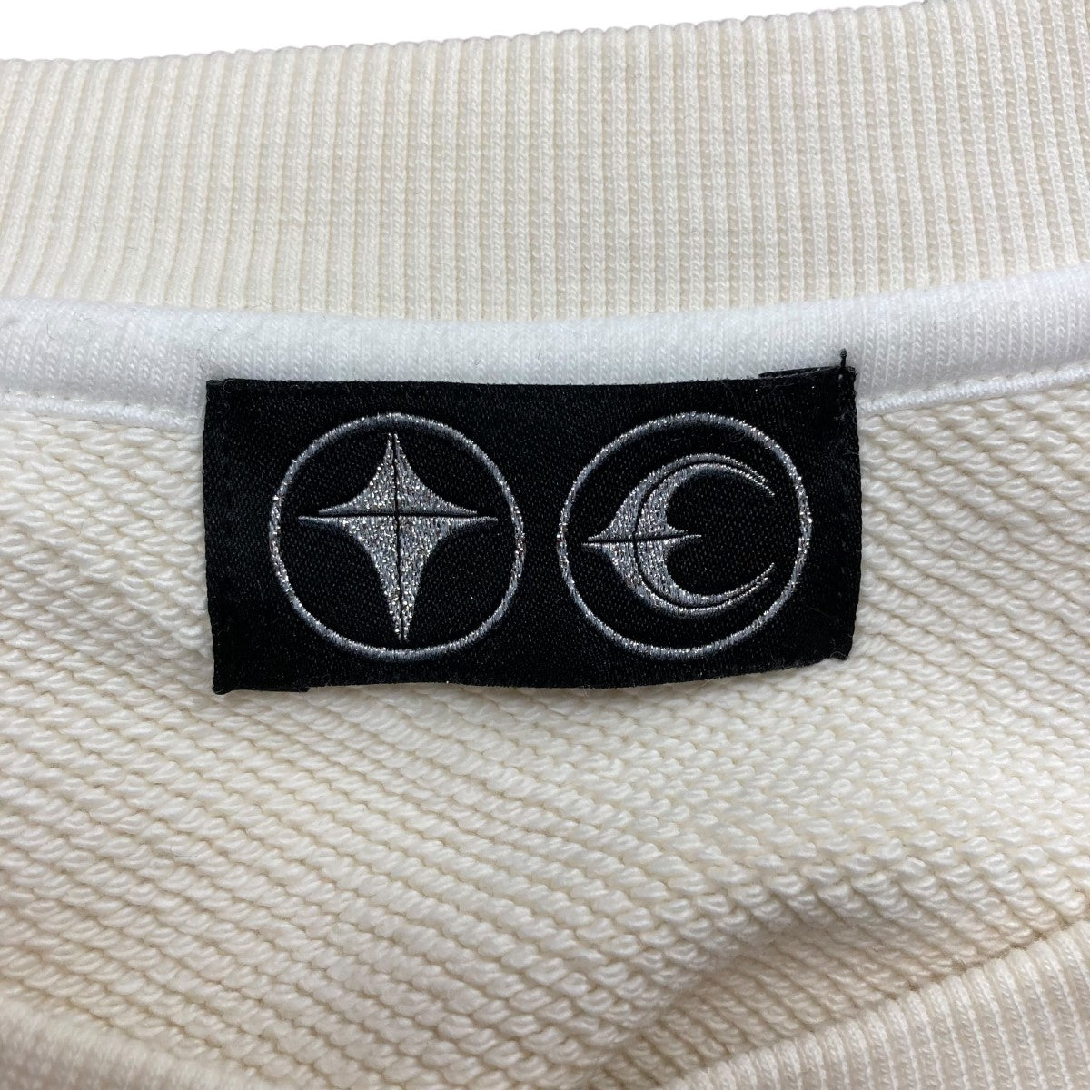 THUG CLUB(サグクラブ) クルーネックスウェット TC24SS2303 アイボリー