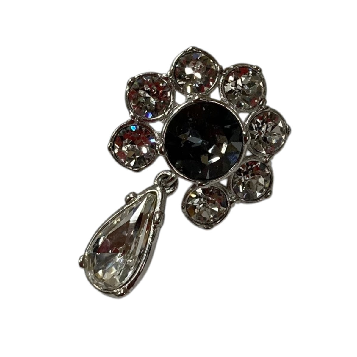 DIOR フラワードロップシングルピアス 古着・中古-1枚目のアイテム画像