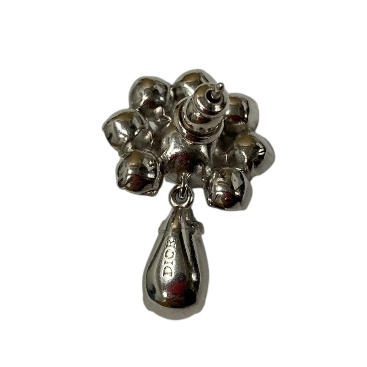 DIOR フラワードロップシングルピアス 古着・中古-3枚目のアイテム画像