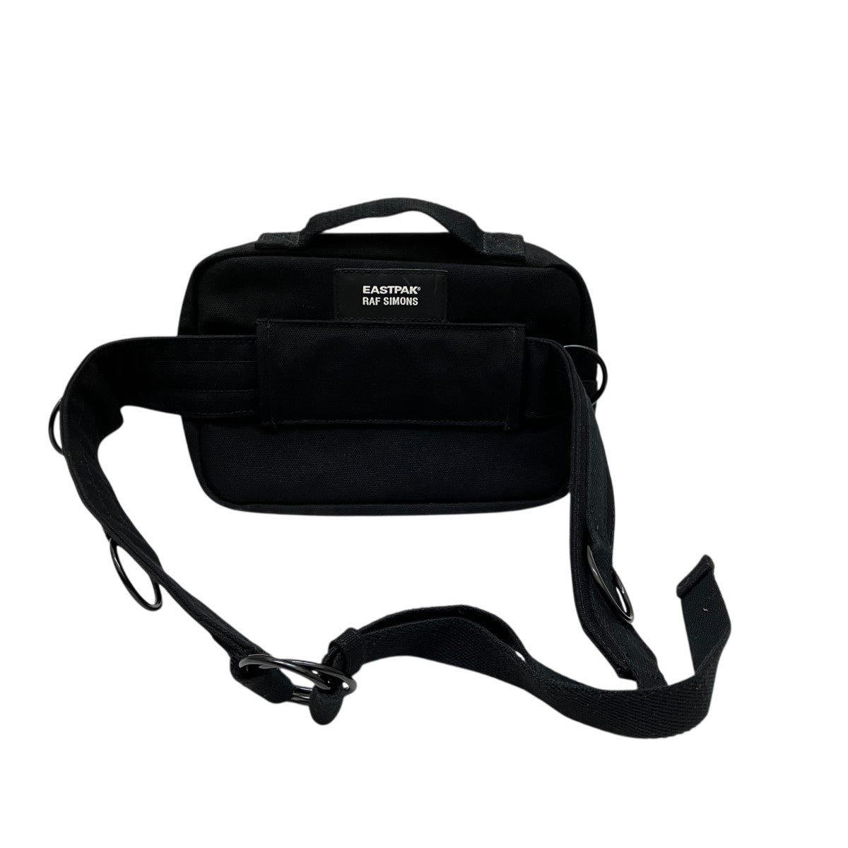 G*a様 EASTPAK RAF SIMONS ブラック　ボディバッグ 中古・古着通販】EASTPAK (イーストパック) RAF SIMONS (ラフシモンズ