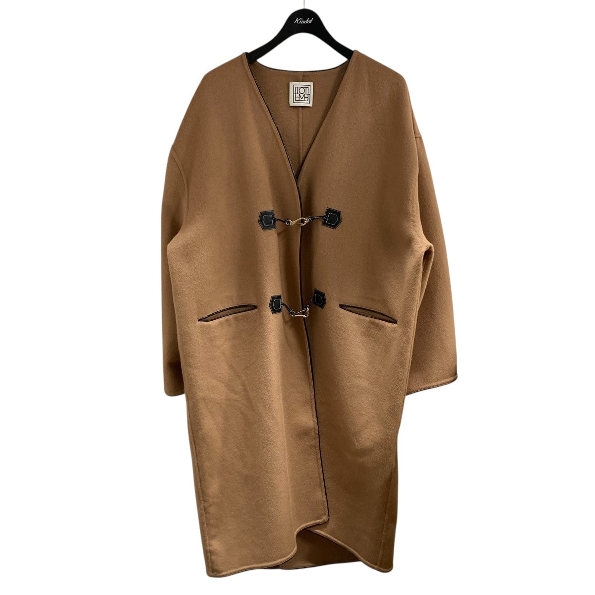 toteme(トーテム) クラスプコート 213-104-717 ベージュ サイズ 34