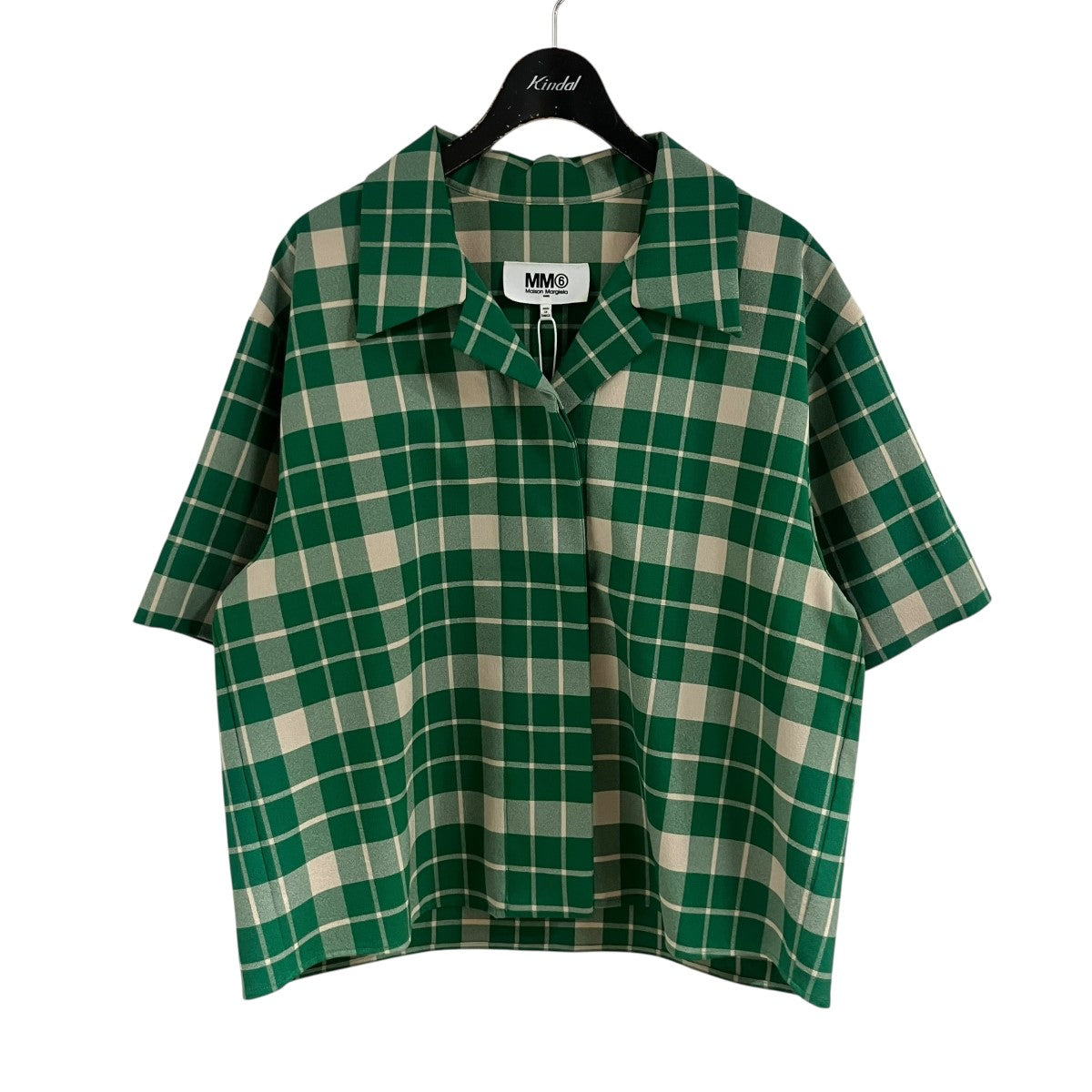 MM6 Maison Margiela チェックシャツ 古着・中古-1枚目のアイテム画像