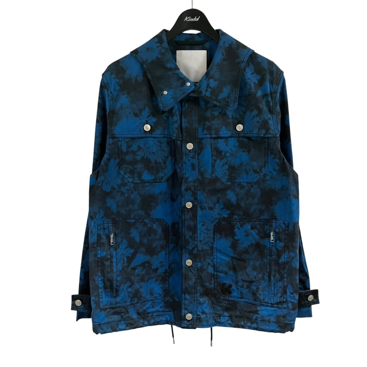 KENZO(ケンゾー) ジャケット FB65VE2159T8 ブルー×ブラック サイズ S